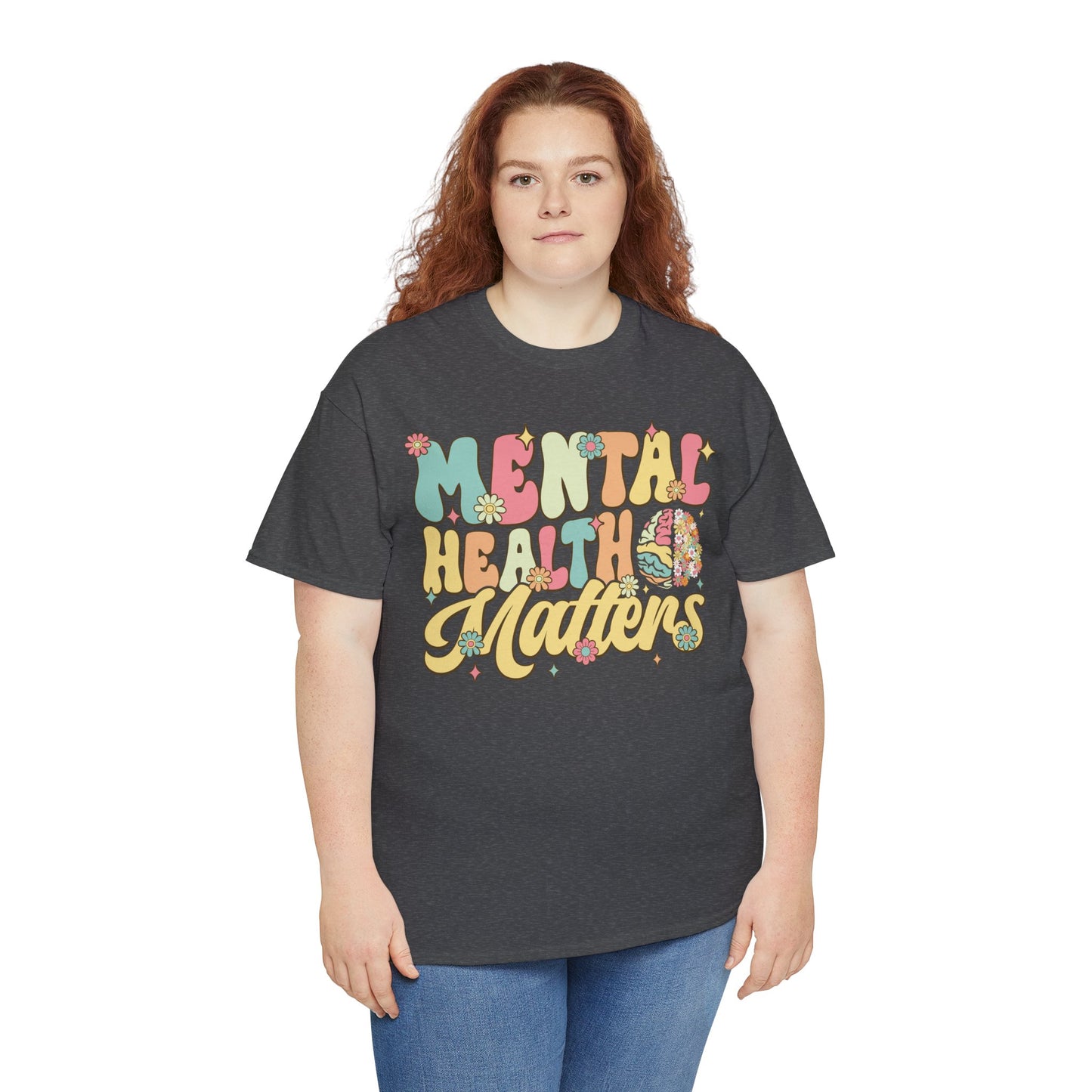 Mental Health Matters-Heavy Cotton Tee
