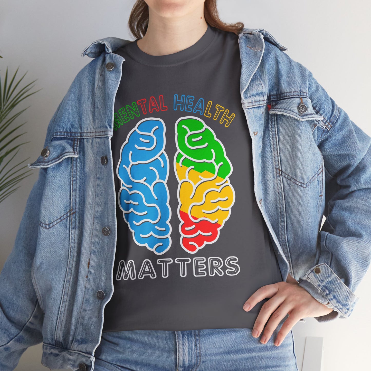 Mental Health Matters-Heavy Cotton Tee