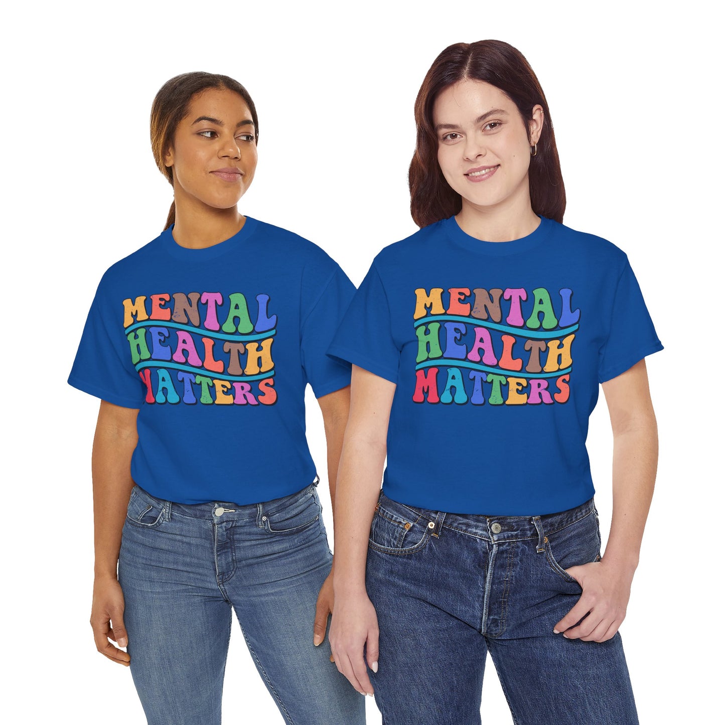 Mental Health Matters-Heavy Cotton Tee