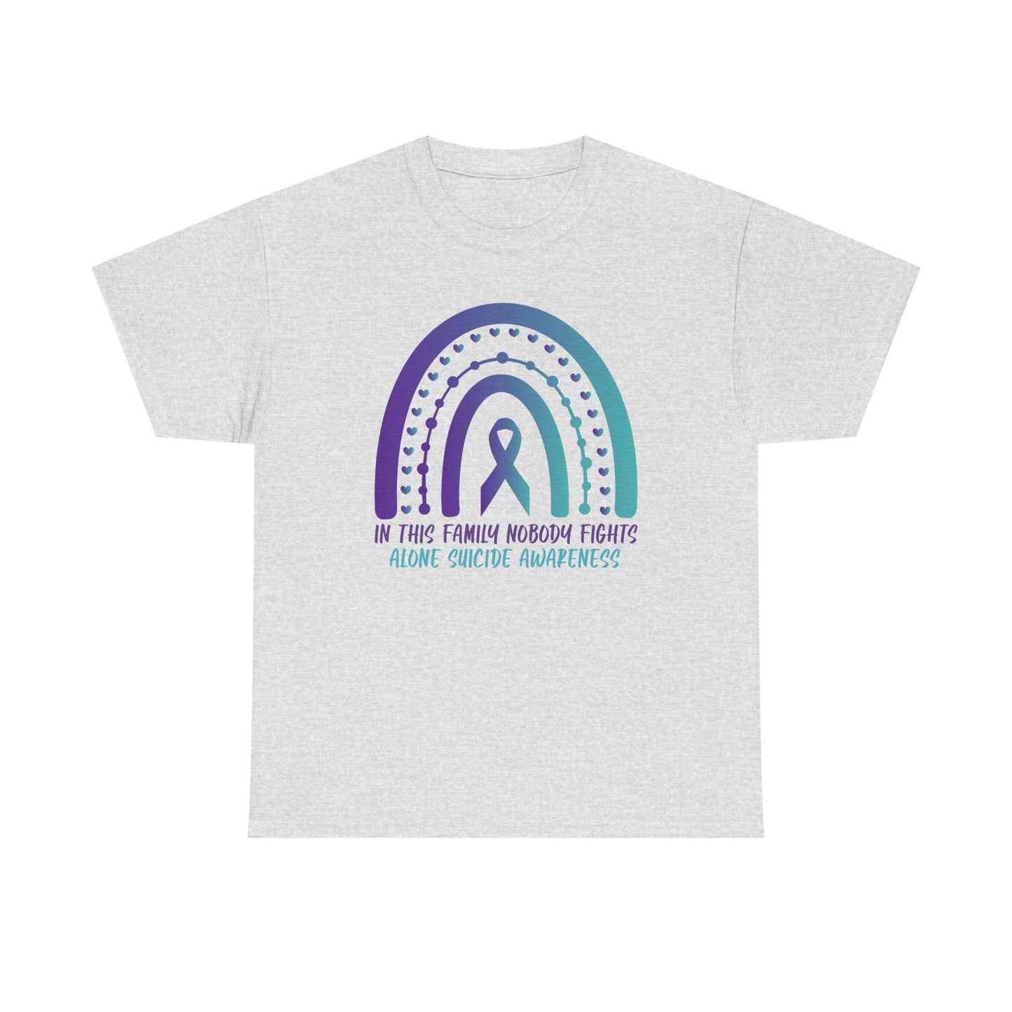 Suicide Prevention Awareness-In this Family Noone Fights Alone-Limited Edition T-shirts