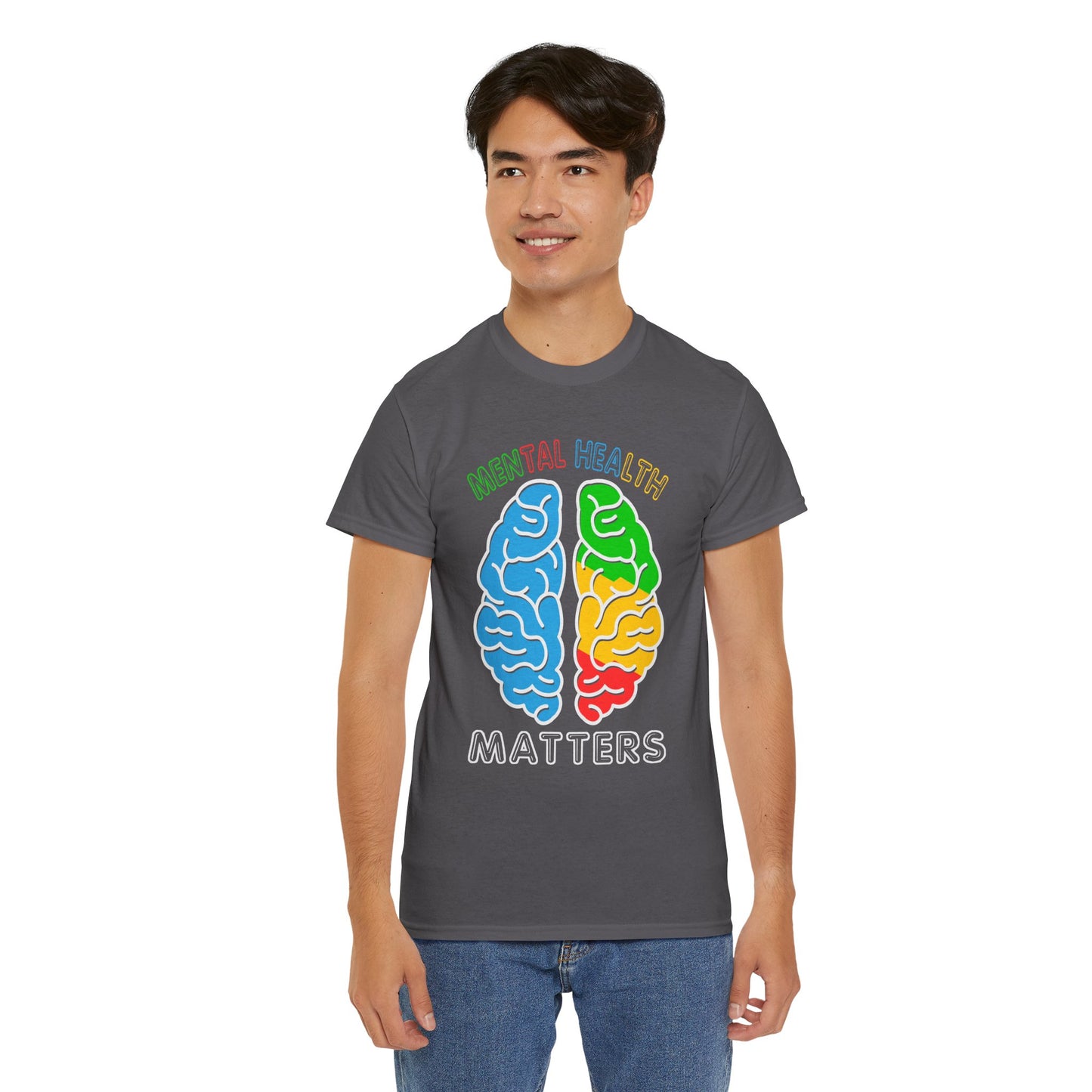 Mental Health Matters-Heavy Cotton Tee