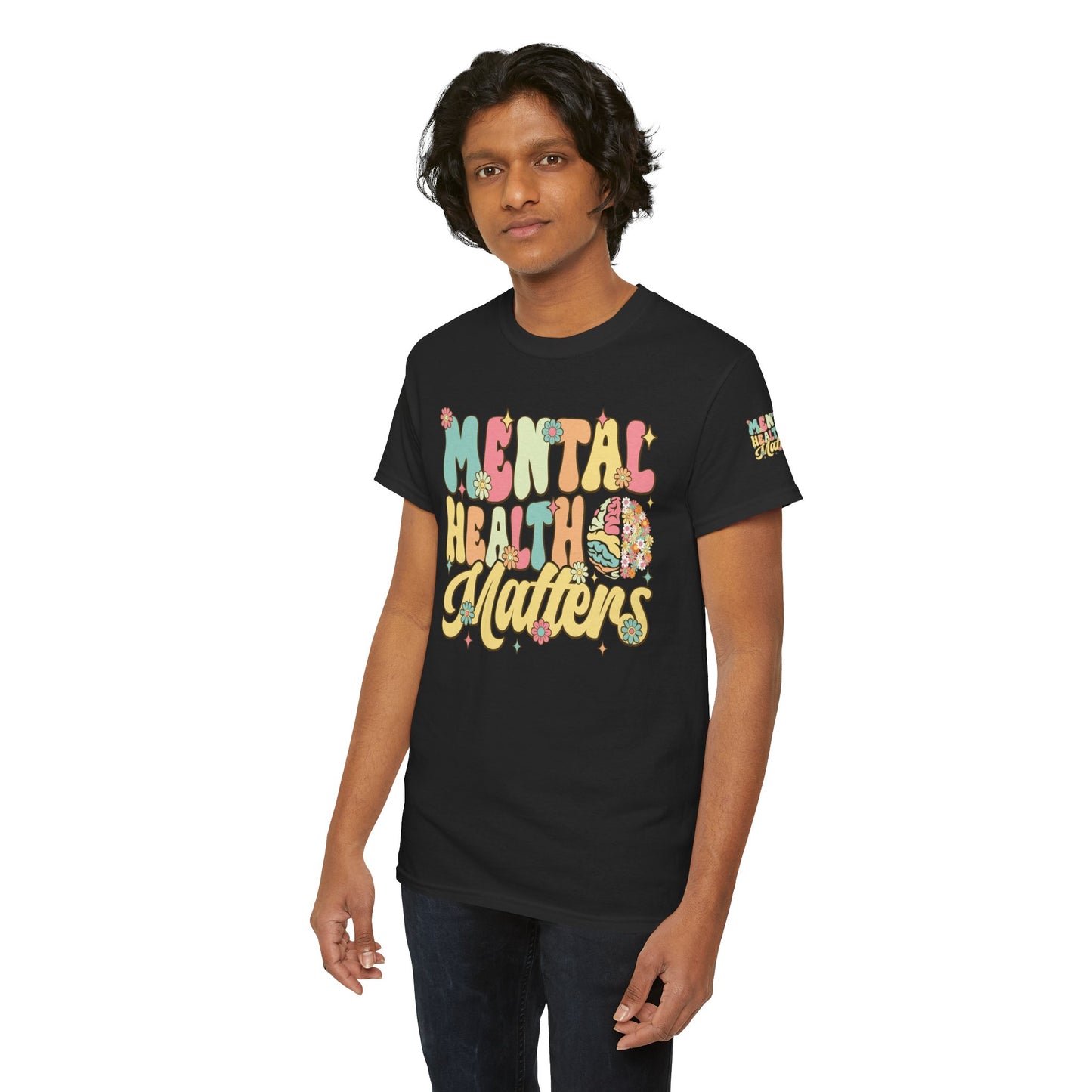 Mental Health Matters-Heavy Cotton Tee