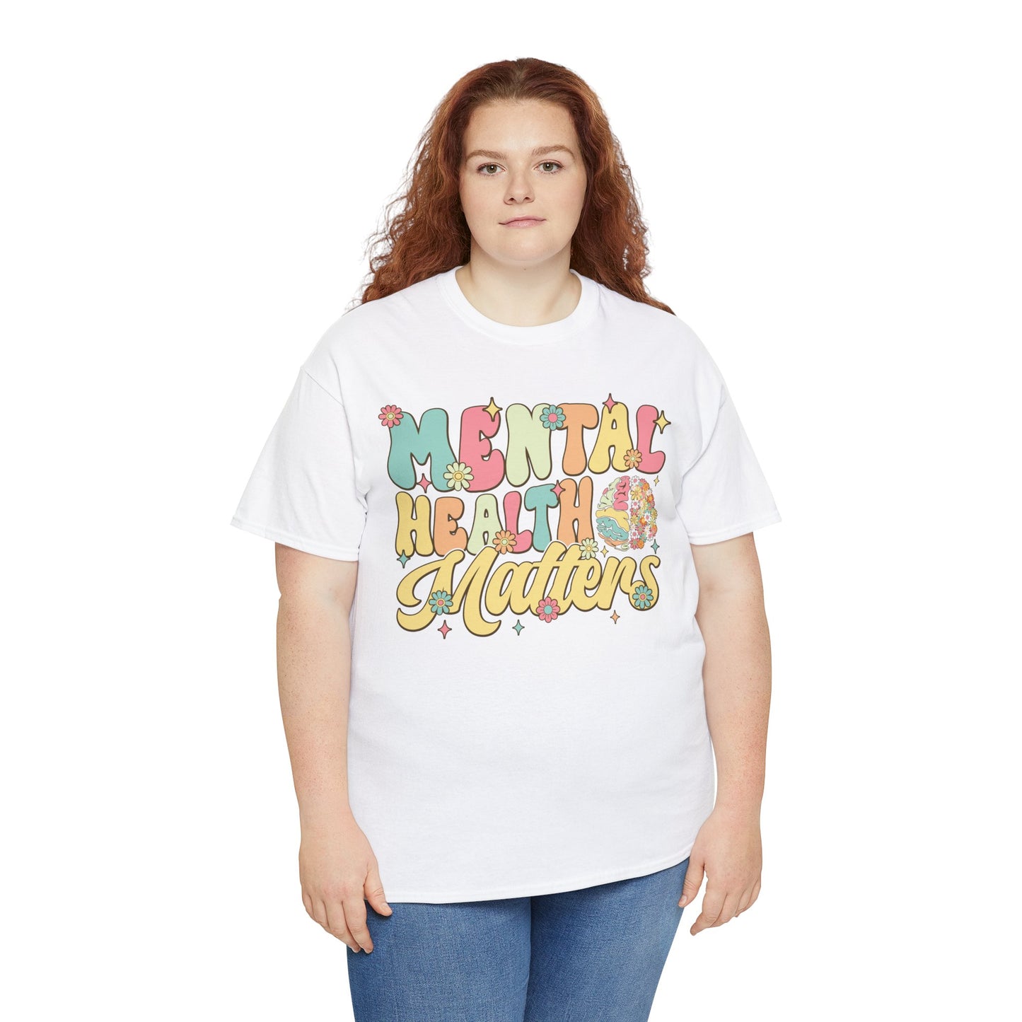 Mental Health Matters-Heavy Cotton Tee