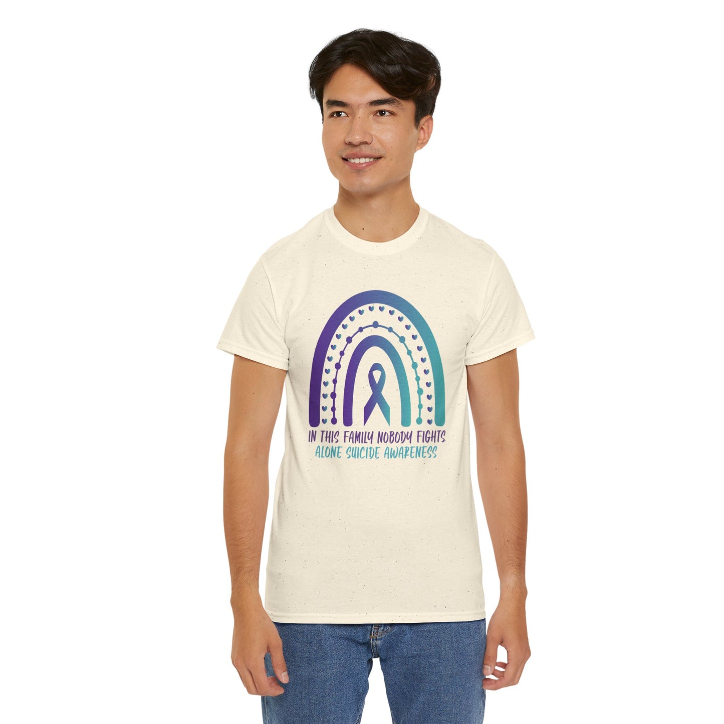 Suicide Prevention Awareness-In this Family Noone Fights Alone-Limited Edition T-shirts