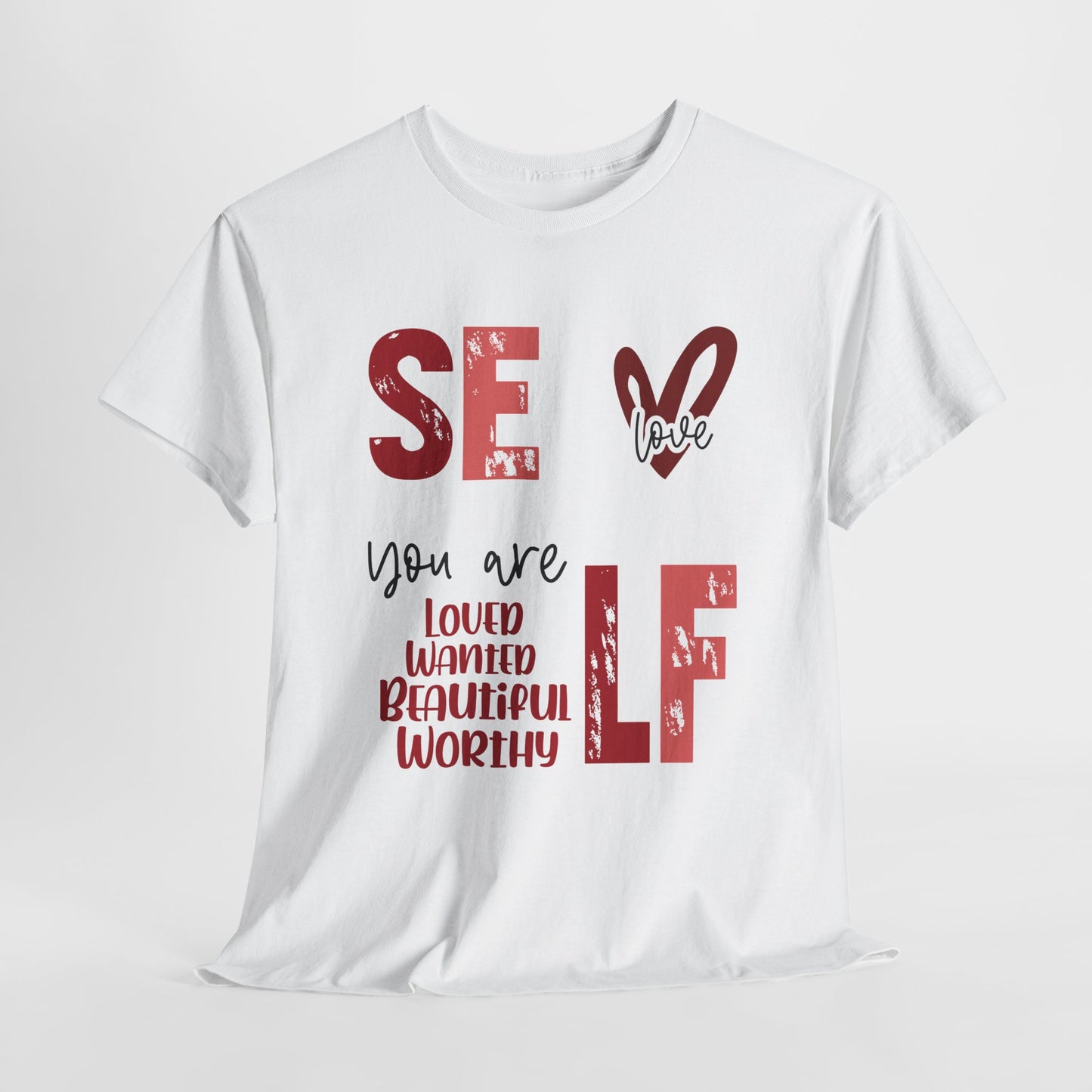 Self Love Inspirational Unisex Heavy Cotton Tee