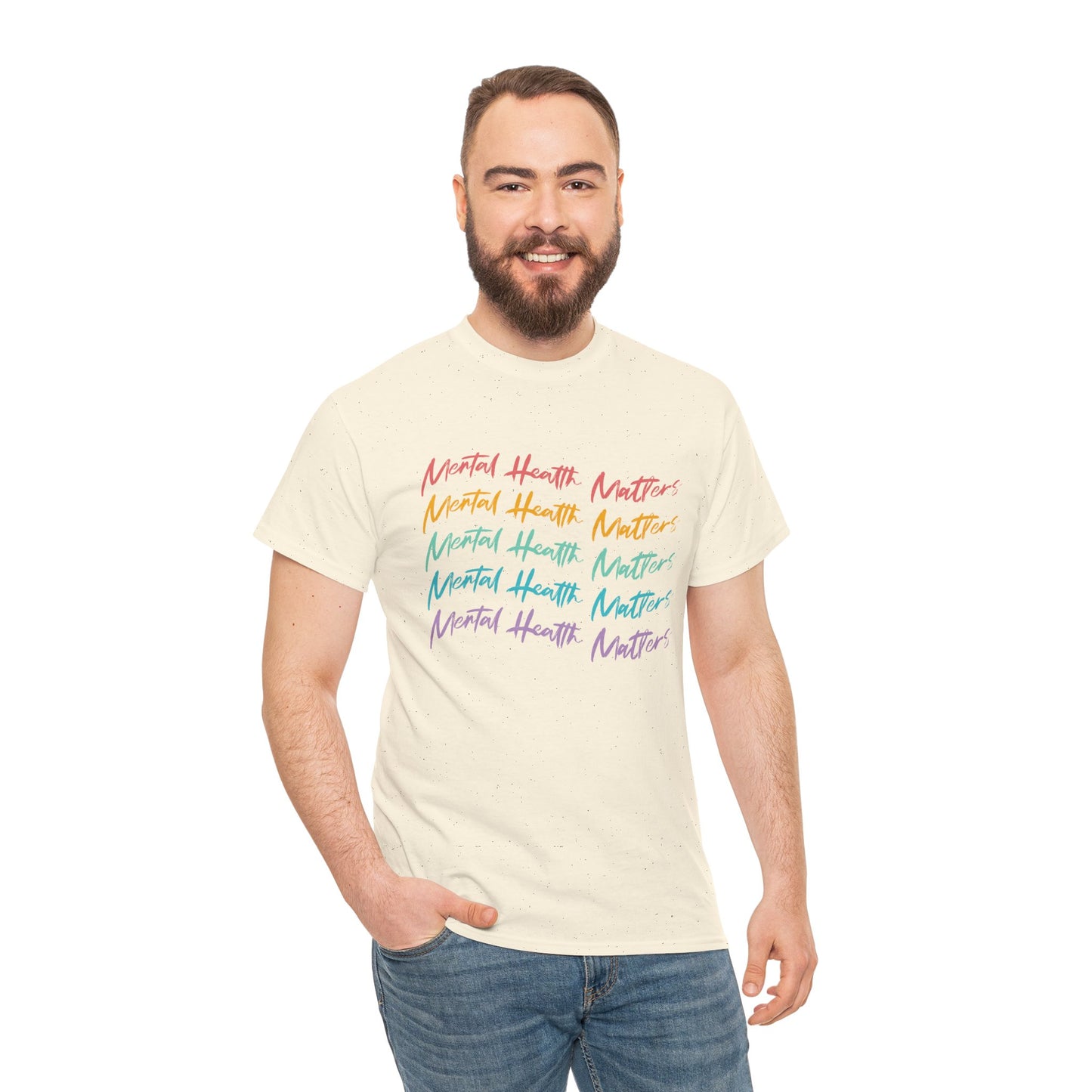 Mental Health Matters-Heavy Cotton Tee