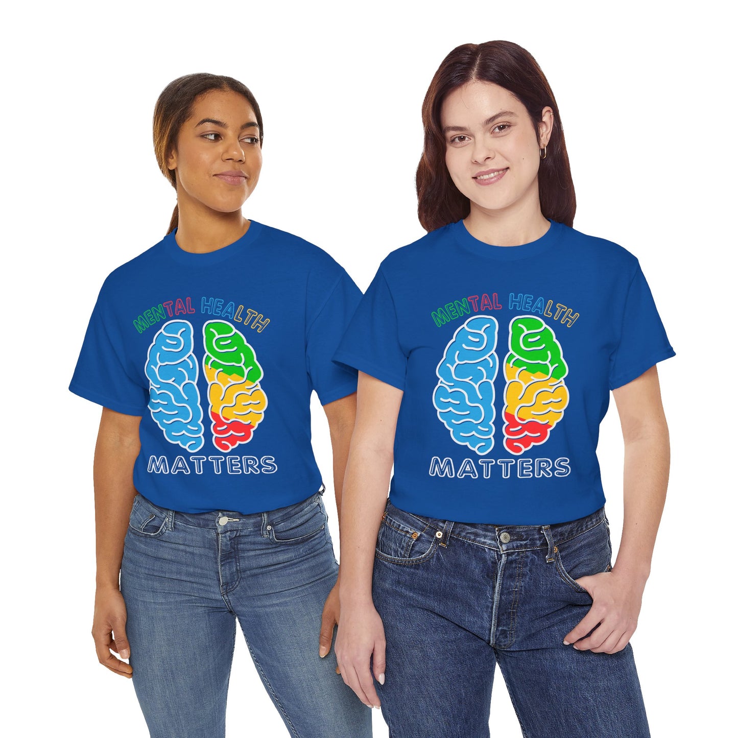 Mental Health Matters-Heavy Cotton Tee