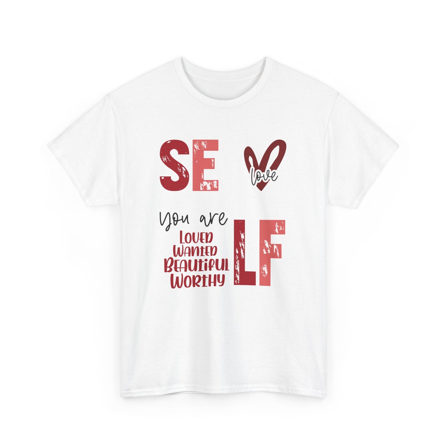 Self Love Inspirational Unisex Heavy Cotton Tee