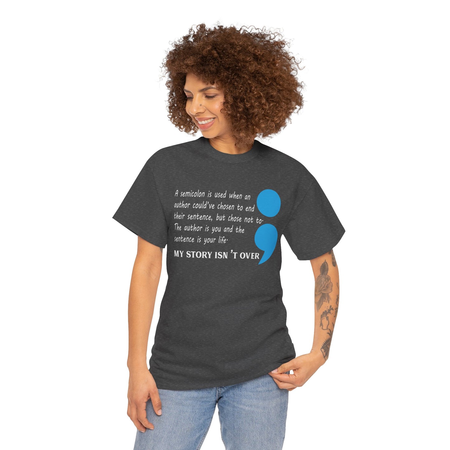 My Story isn't Over-Suicide Limited Edition T-shirts