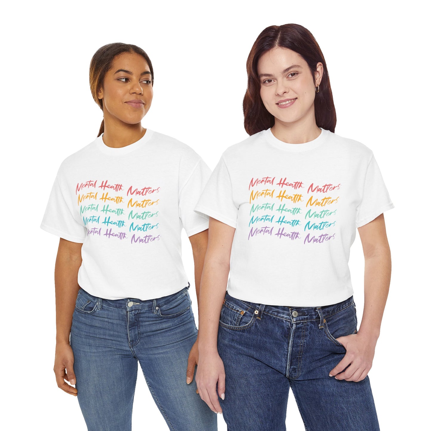 Mental Health Matters-Heavy Cotton Tee
