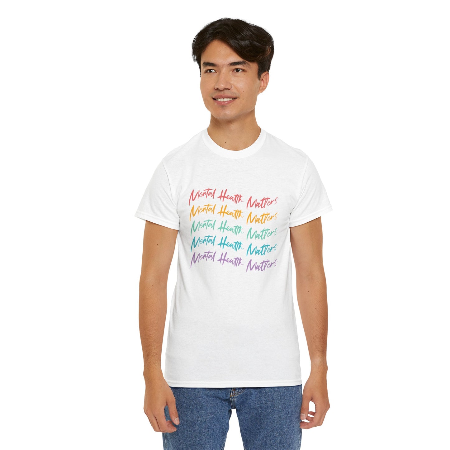 Mental Health Matters-Heavy Cotton Tee