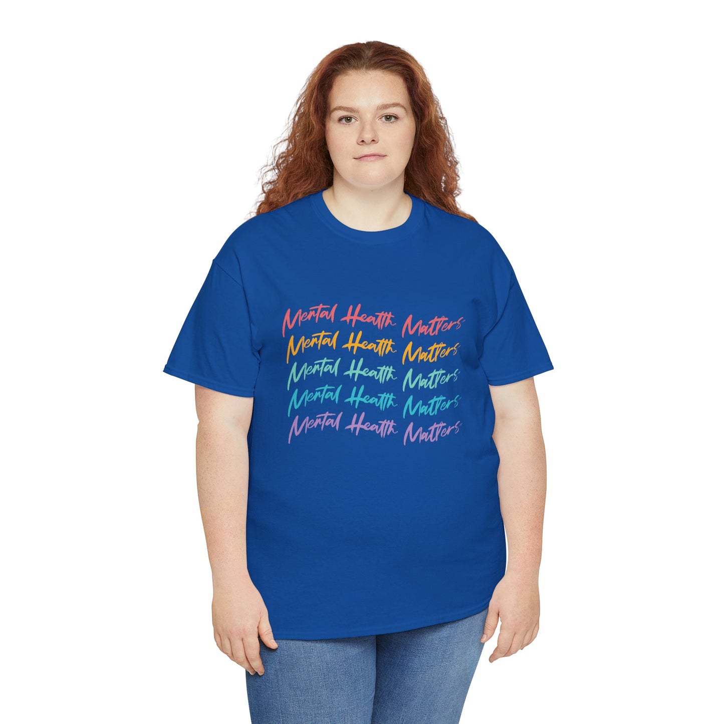 Mental Health Matters-Heavy Cotton Tee