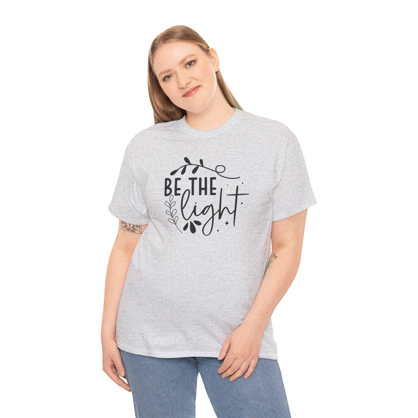 Be the Light Unisex Heavy Cotton Tee