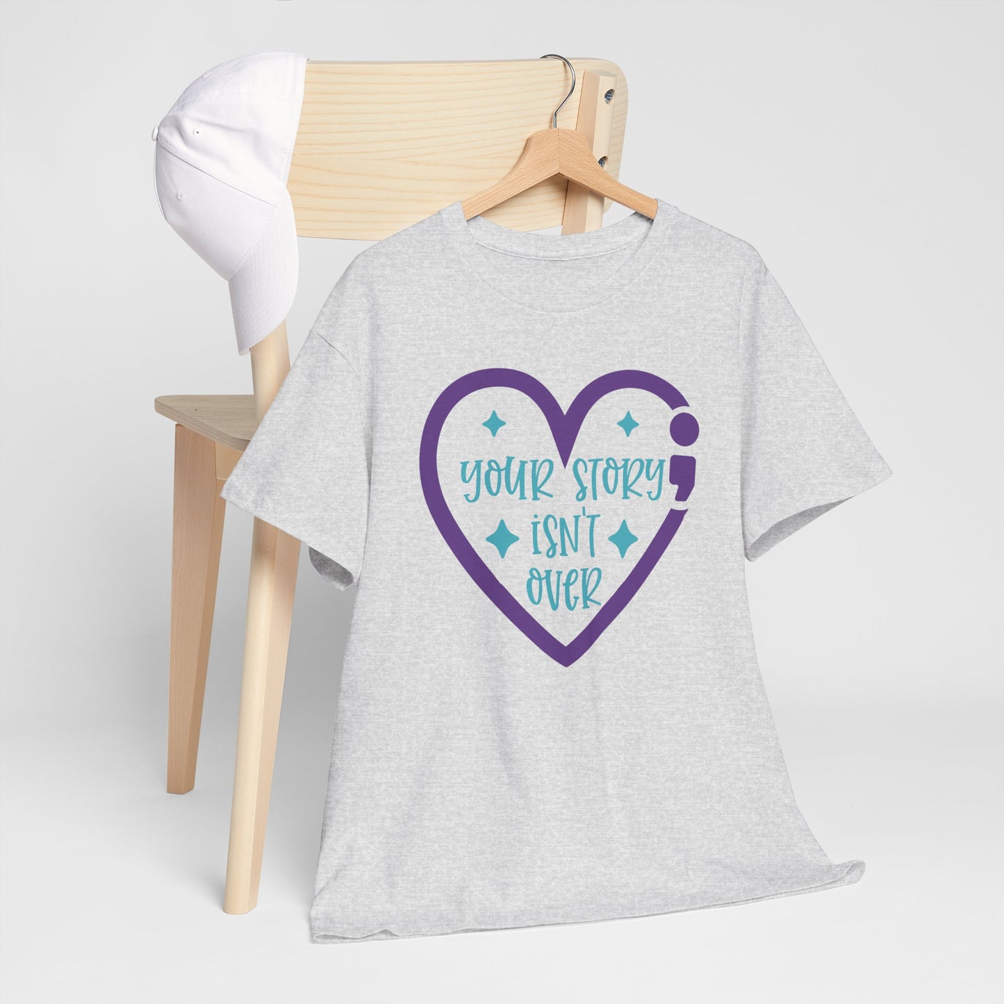 Suicide Prevention Awareness-Your Story Isn't Over-Limited Edition T-shirts