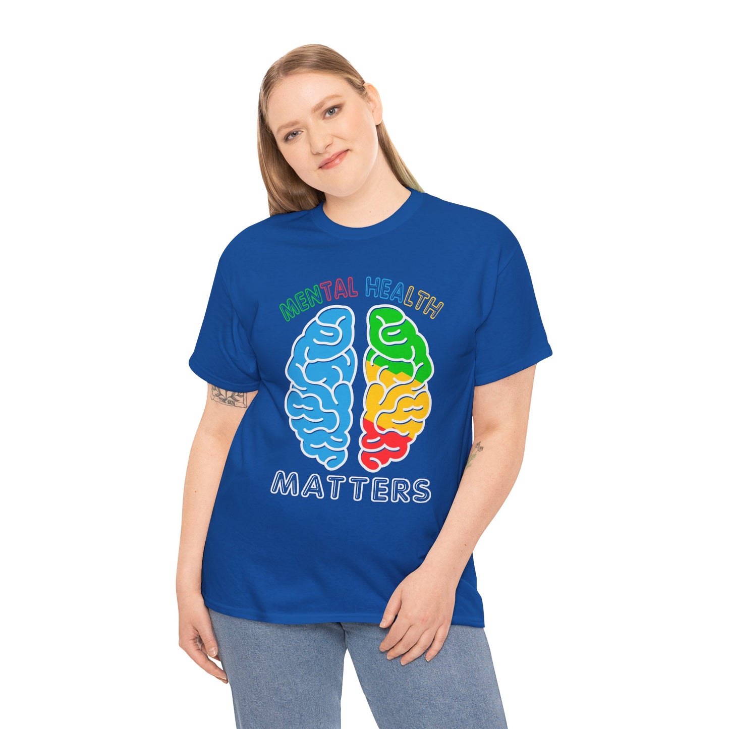 Mental Health Matters-Heavy Cotton Tee