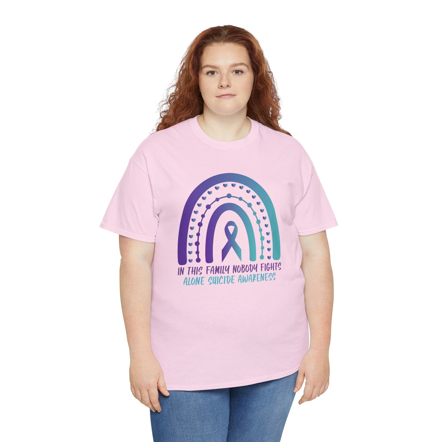 Suicide Prevention Awareness-In this Family Noone Fights Alone-Limited Edition T-shirts