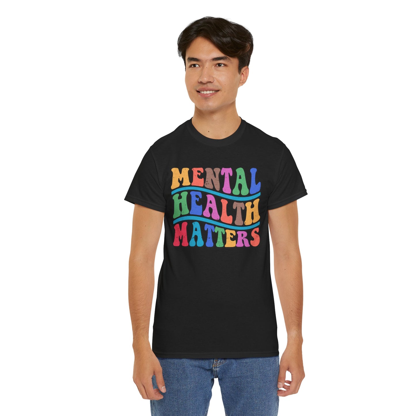 Mental Health Matters-Heavy Cotton Tee