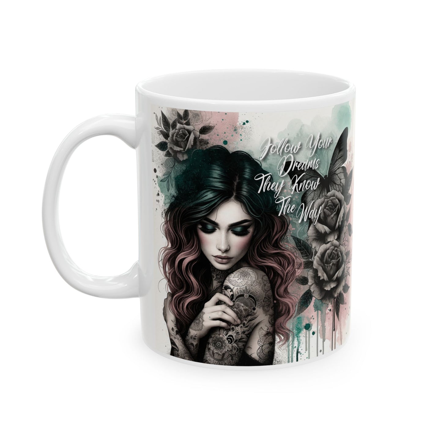 Follow your dreams they know the way limited Edition Mugs