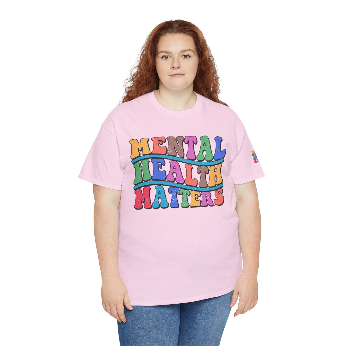 Mental Health Matters-Heavy Cotton Tee