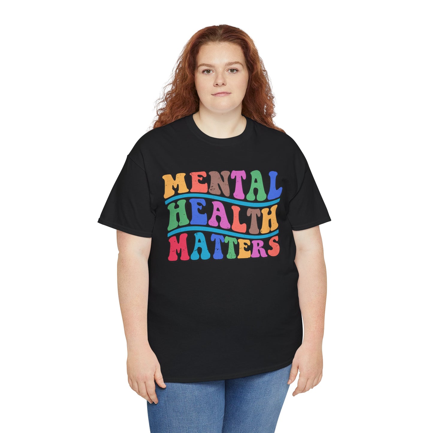 Mental Health Matters-Heavy Cotton Tee