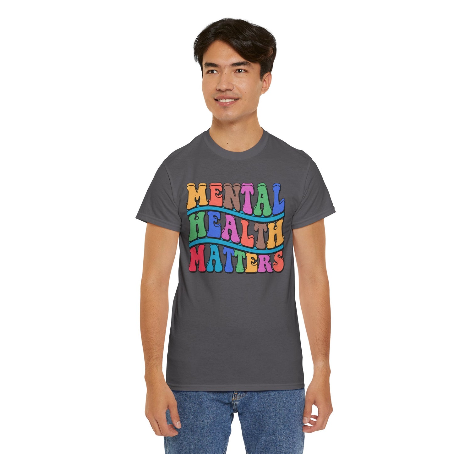 Mental Health Matters-Heavy Cotton Tee
