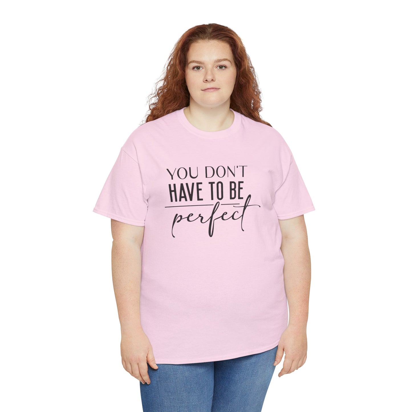 'You Don't Have to Be Perfect-you are enough'-Sleeve+inner print