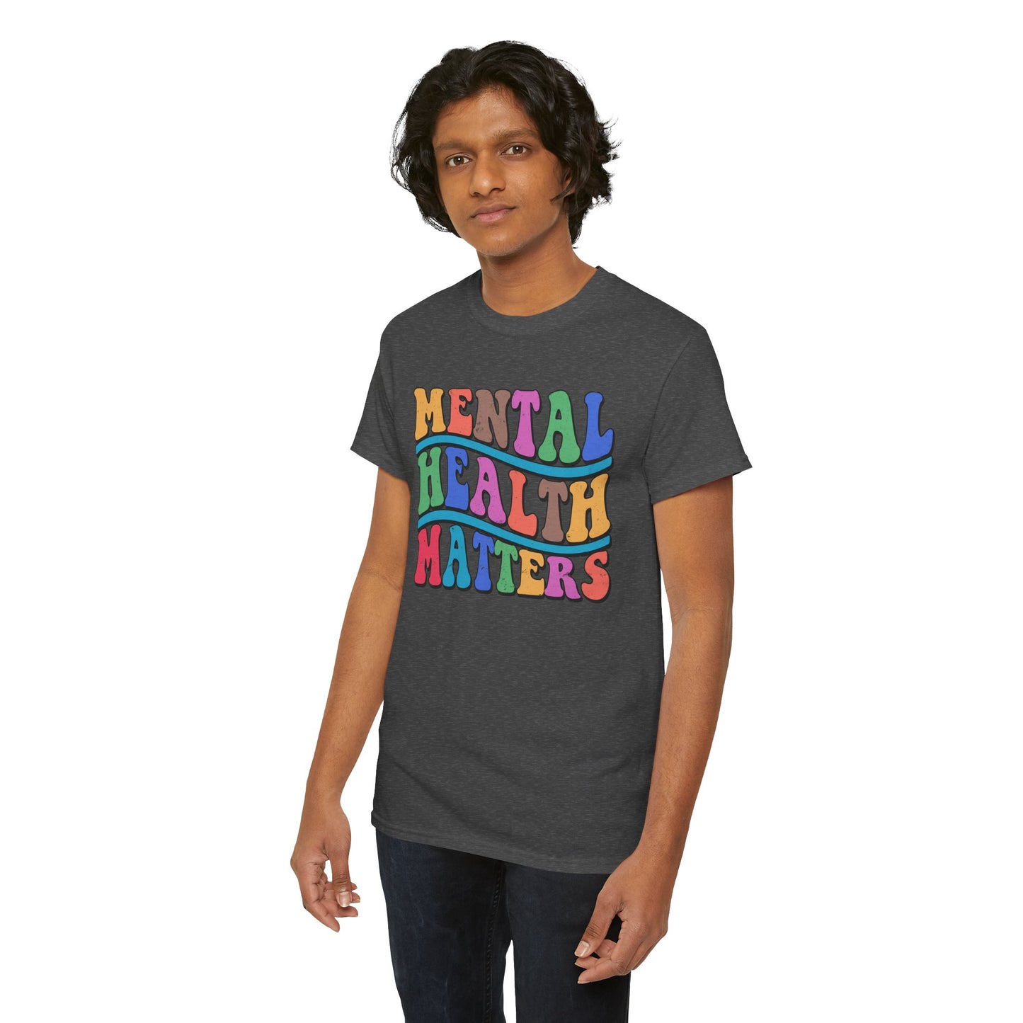Mental Health Matters-Heavy Cotton Tee