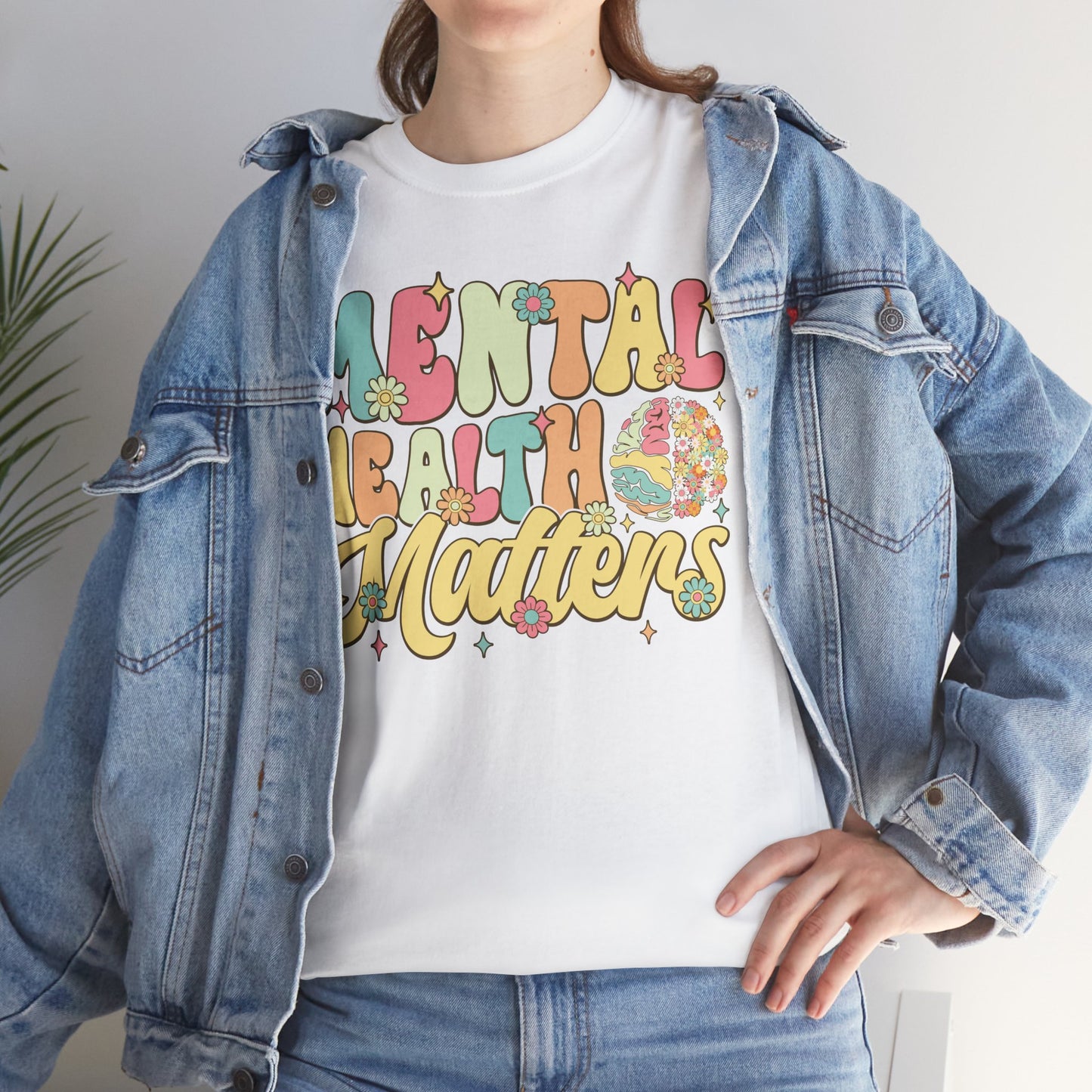Mental Health Matters-Heavy Cotton Tee