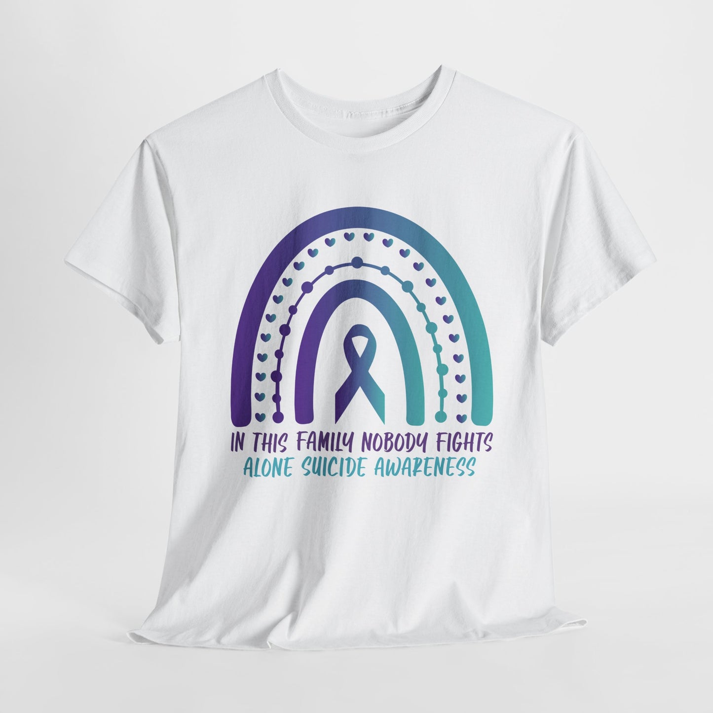Suicide Prevention Awareness-In this Family Noone Fights Alone-Limited Edition T-shirts