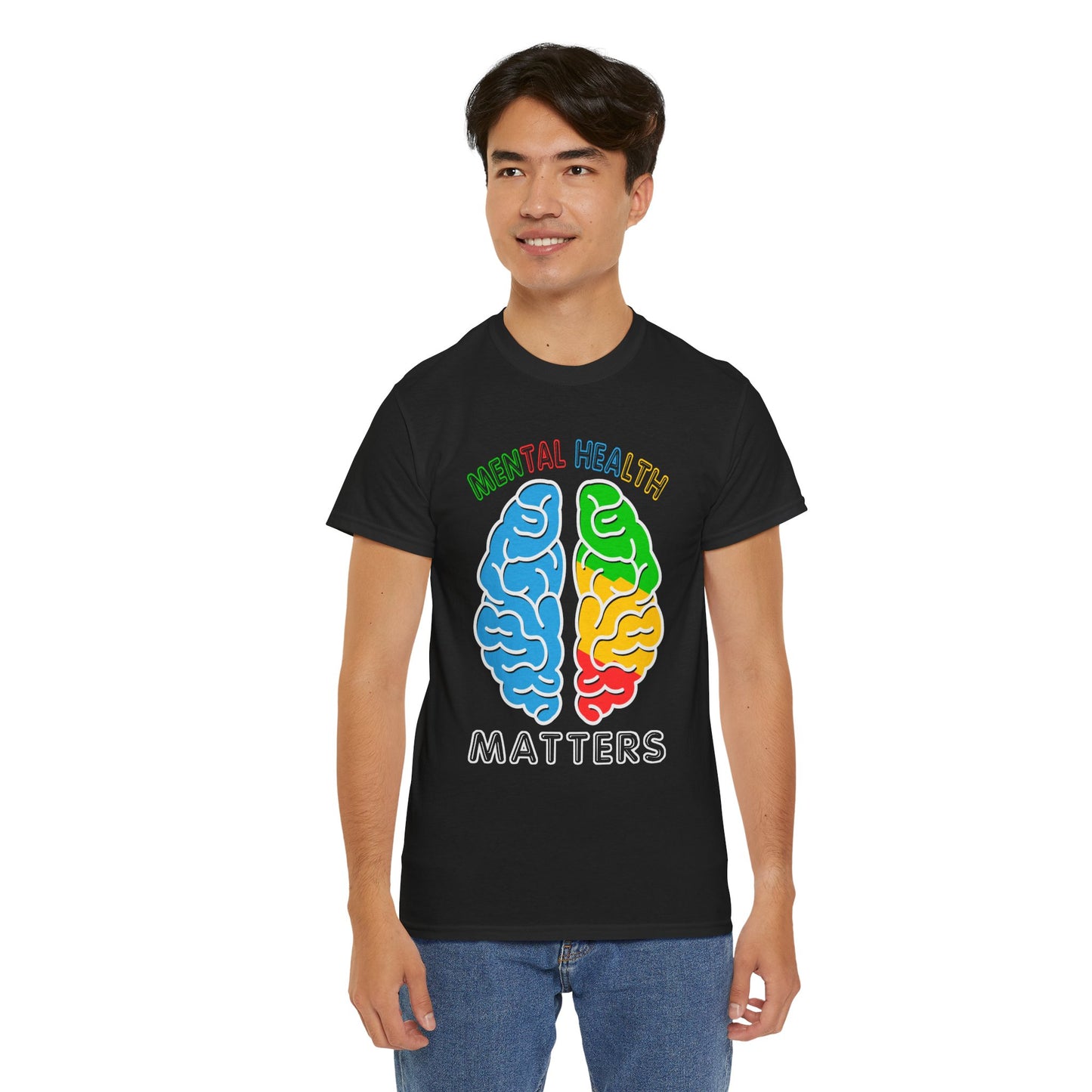 Mental Health Matters-Heavy Cotton Tee