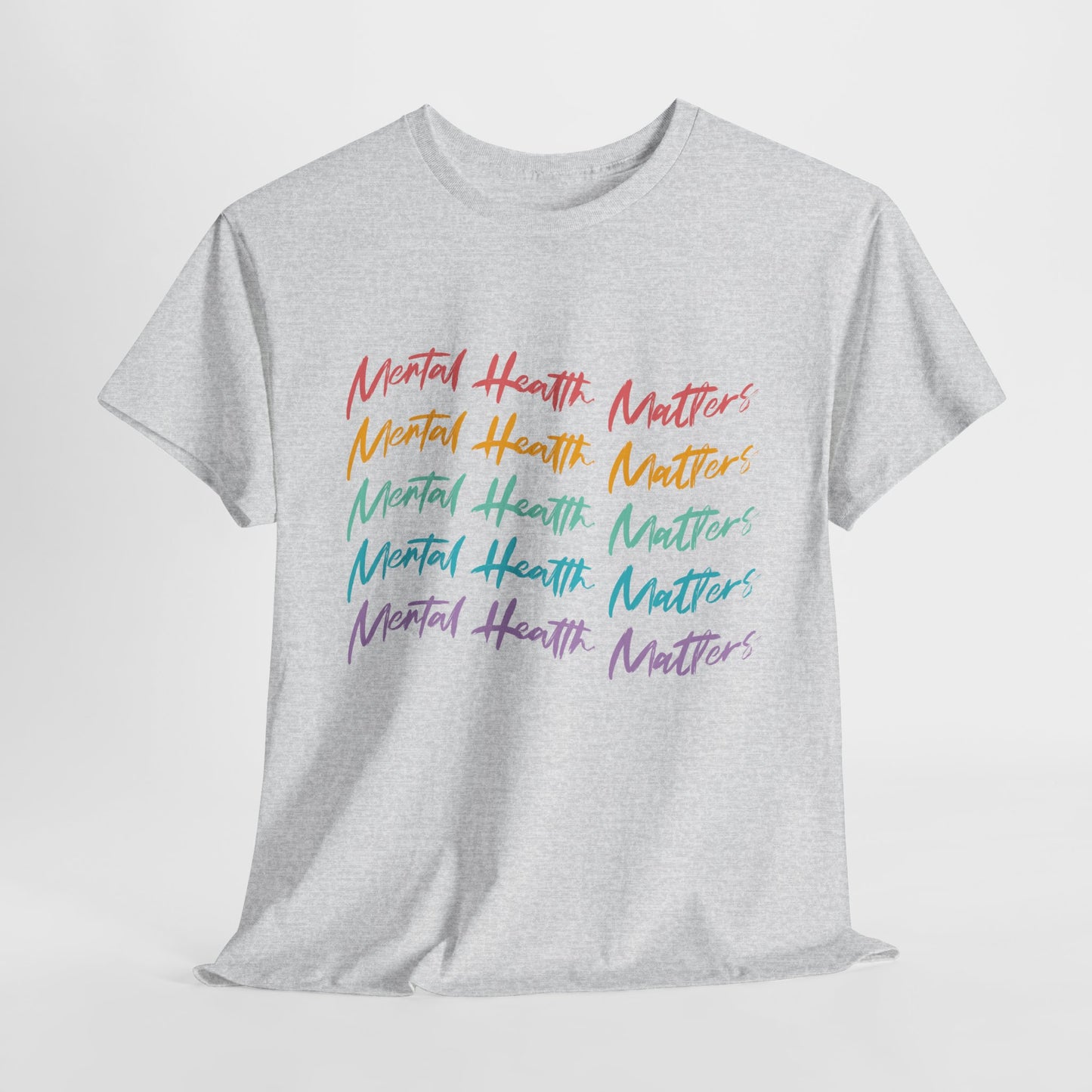 Mental Health Matters-Heavy Cotton Tee