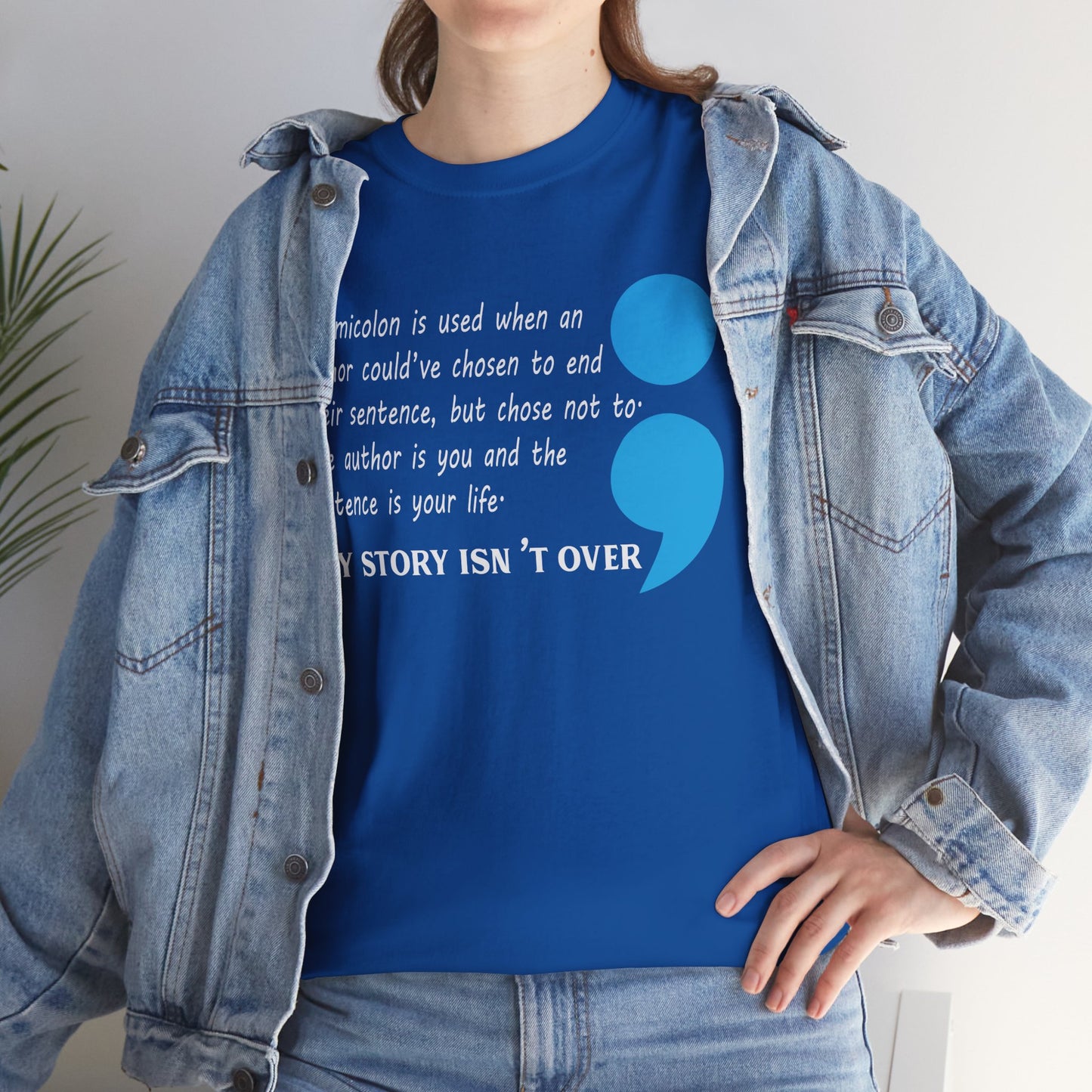 My Story isn't Over-Suicide Limited Edition T-shirts