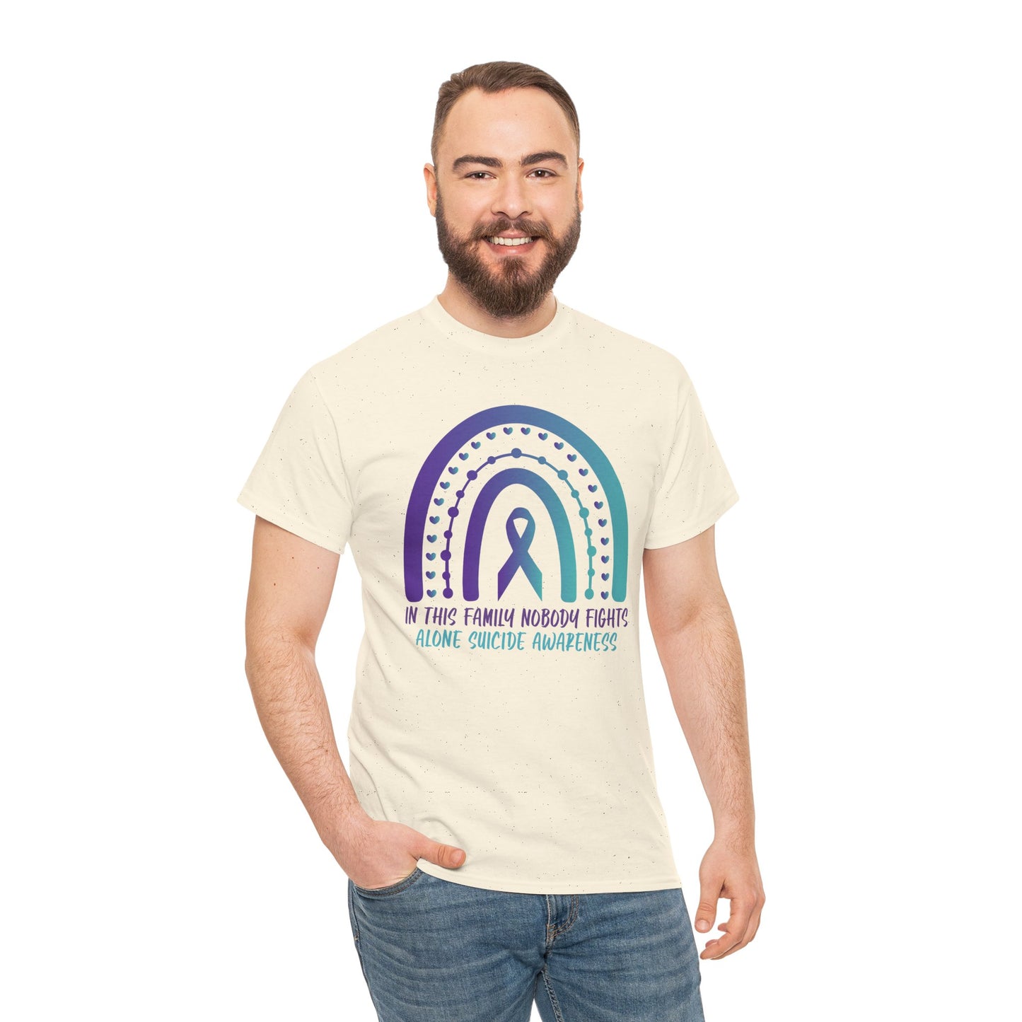 Suicide Prevention Awareness-In this Family Noone Fights Alone-Limited Edition T-shirts