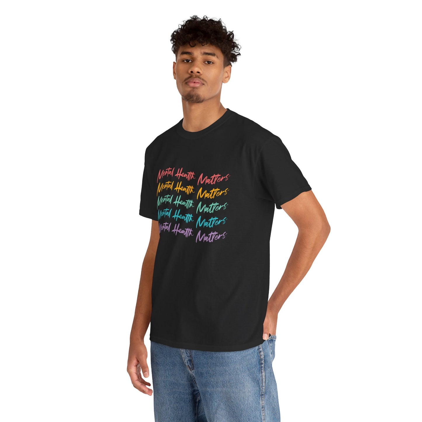 Mental Health Matters-Heavy Cotton Tee
