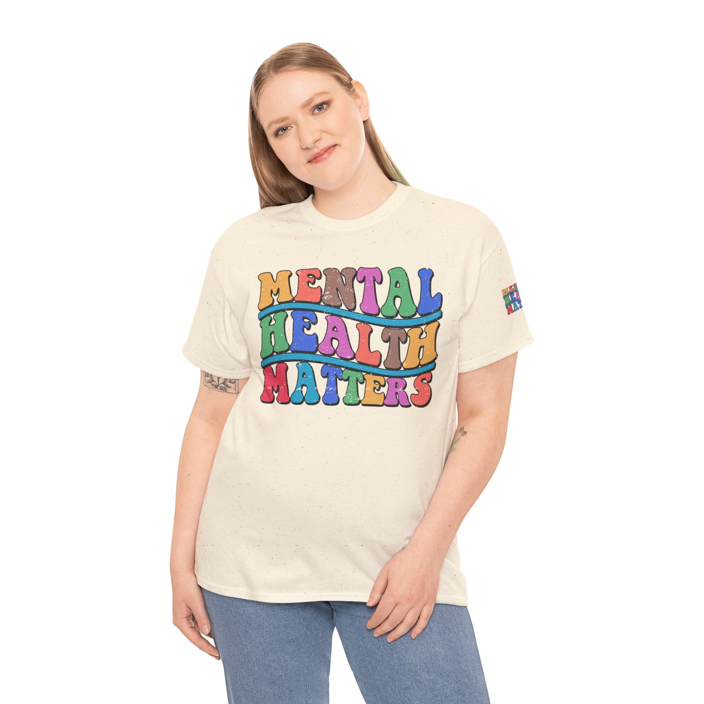 Mental Health Matters-Heavy Cotton Tee