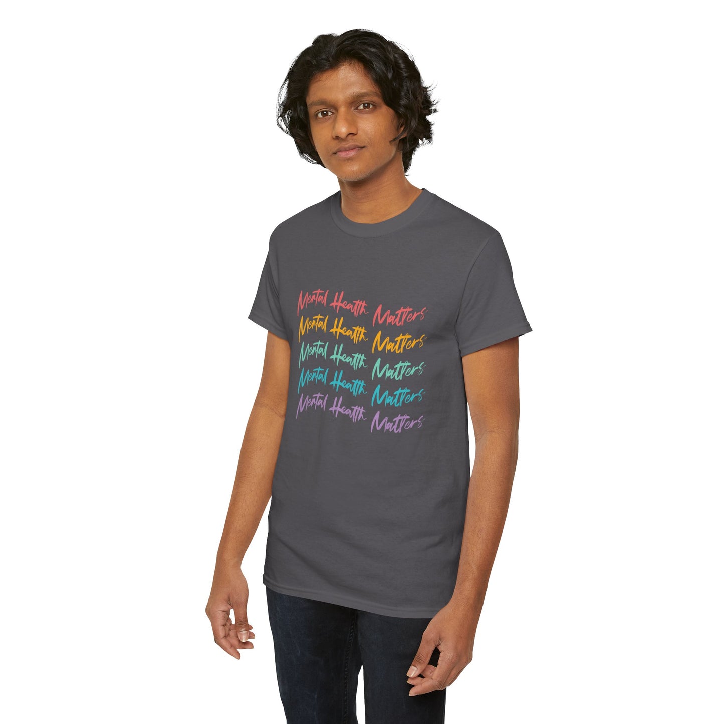 Mental Health Matters-Heavy Cotton Tee