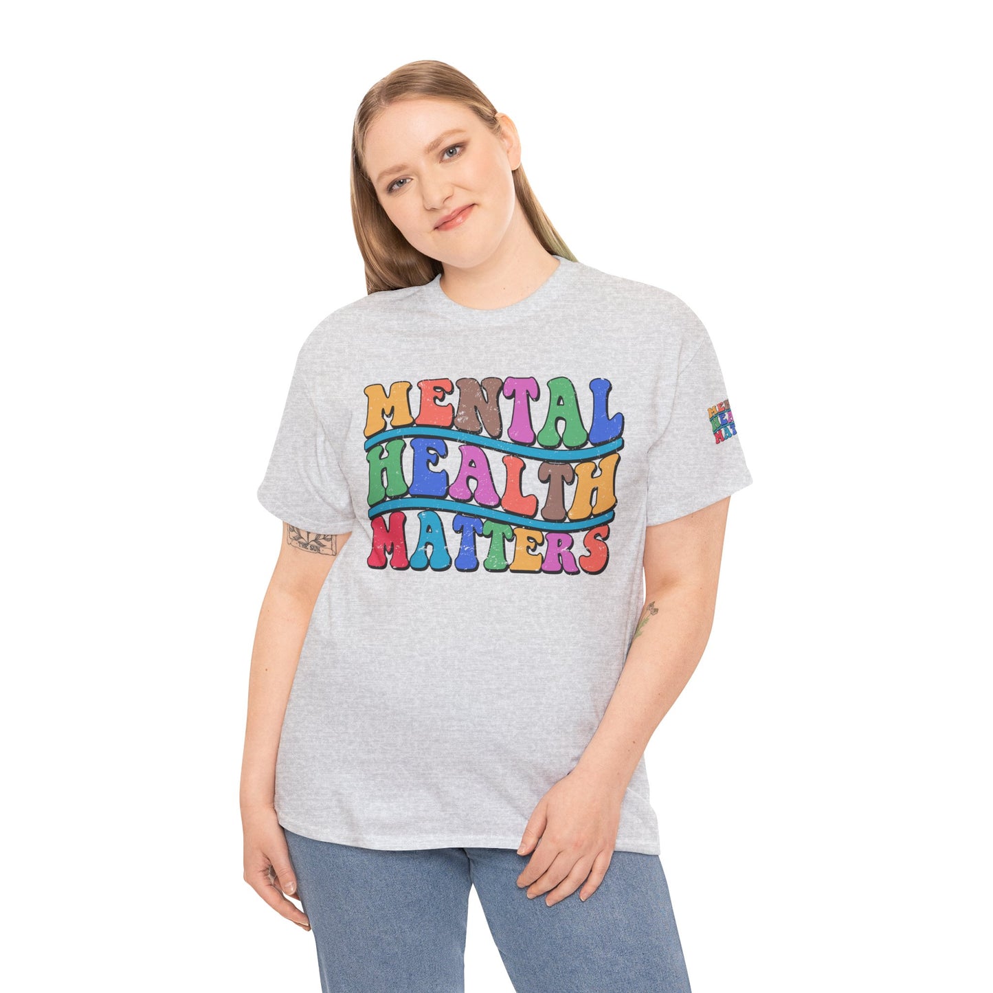 Mental Health Matters-Heavy Cotton Tee