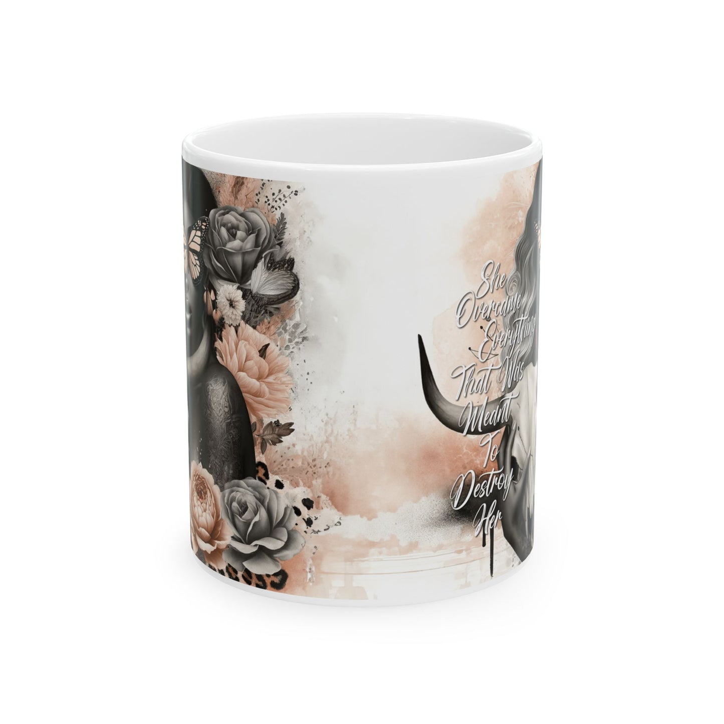 She overcame everything limited Edition Mugs