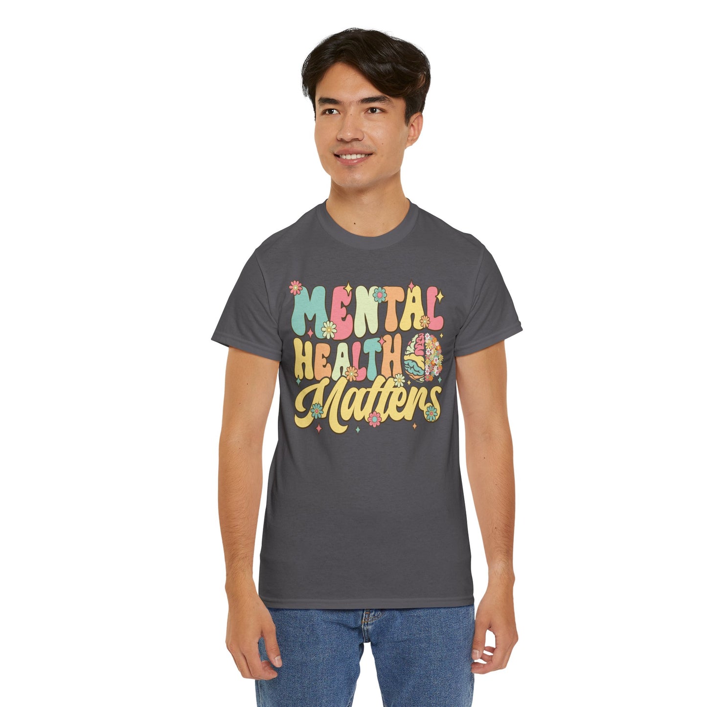 Mental Health Matters-Heavy Cotton Tee