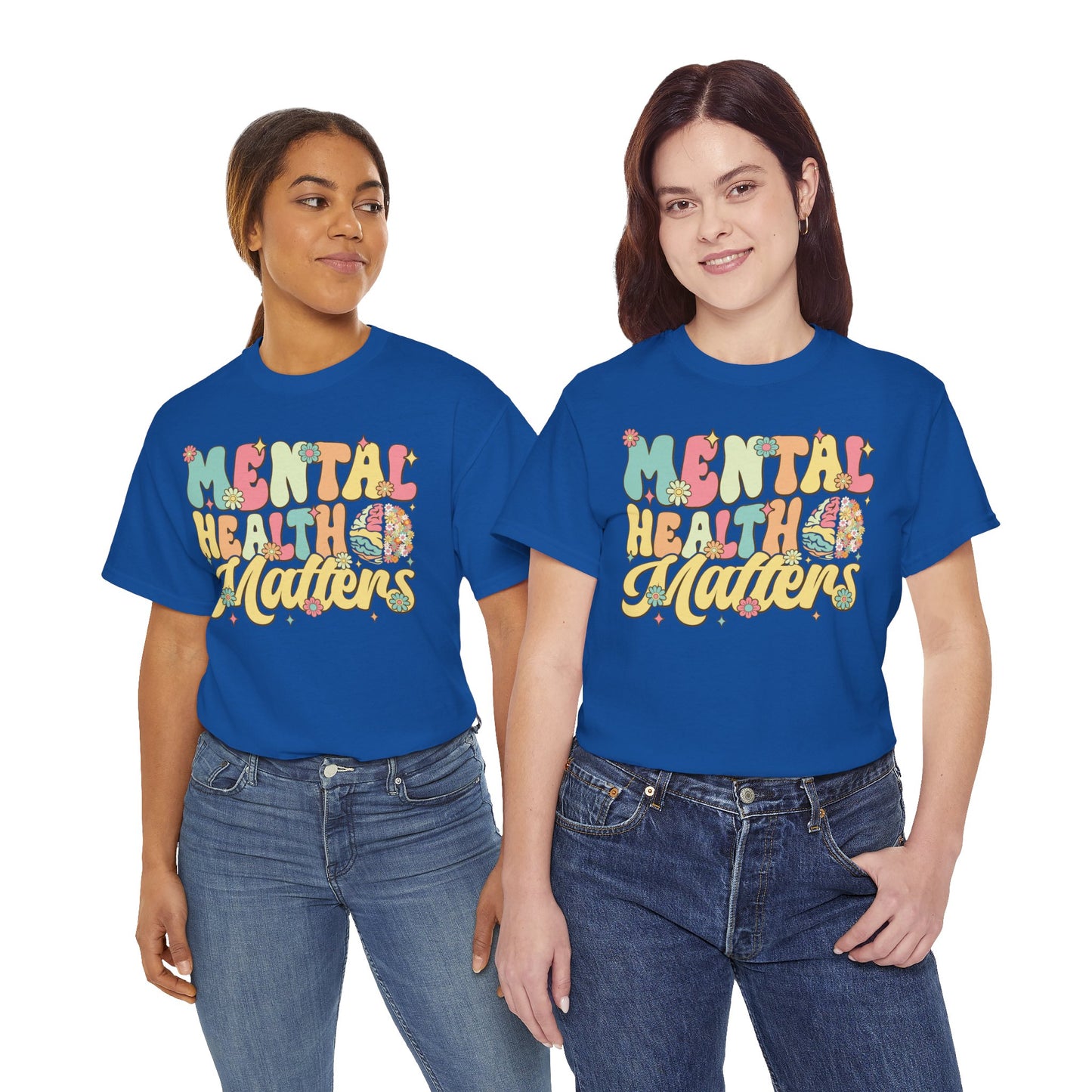 Mental Health Matters-Heavy Cotton Tee