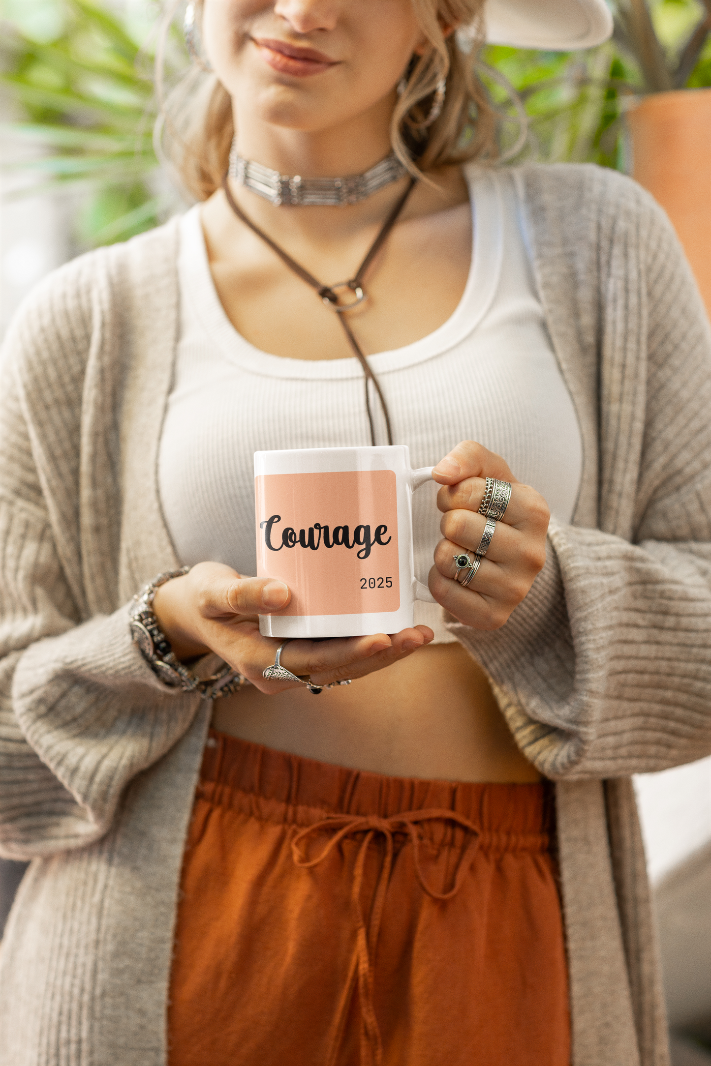 Customisable Word of the year Mug-PeachFuzz