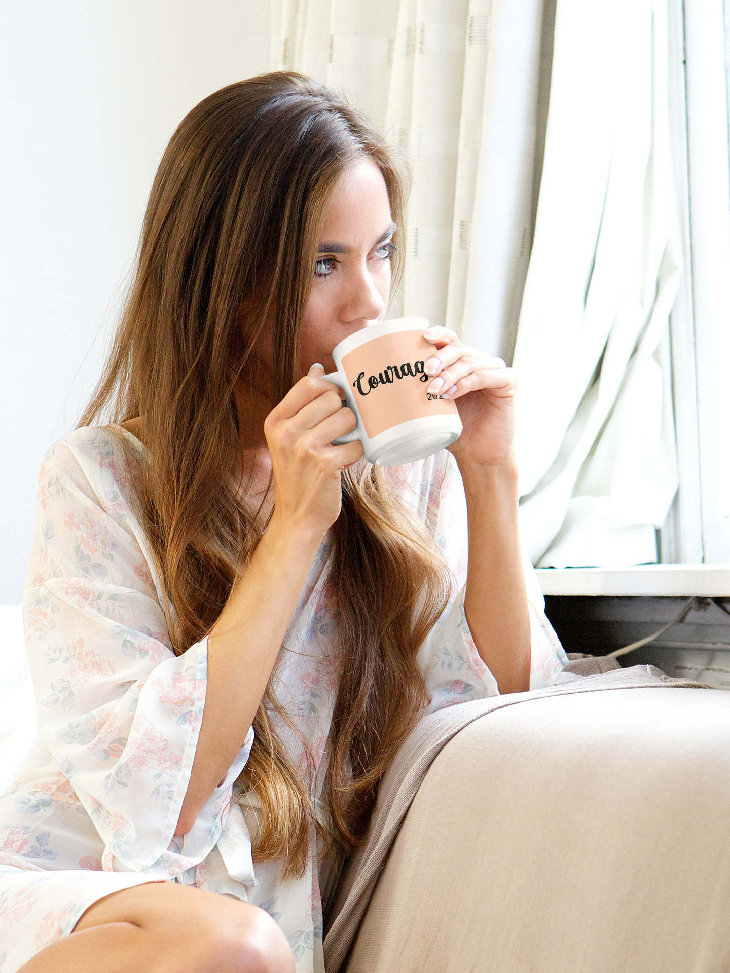 Customisable Word of the year Mug-PeachFuzz