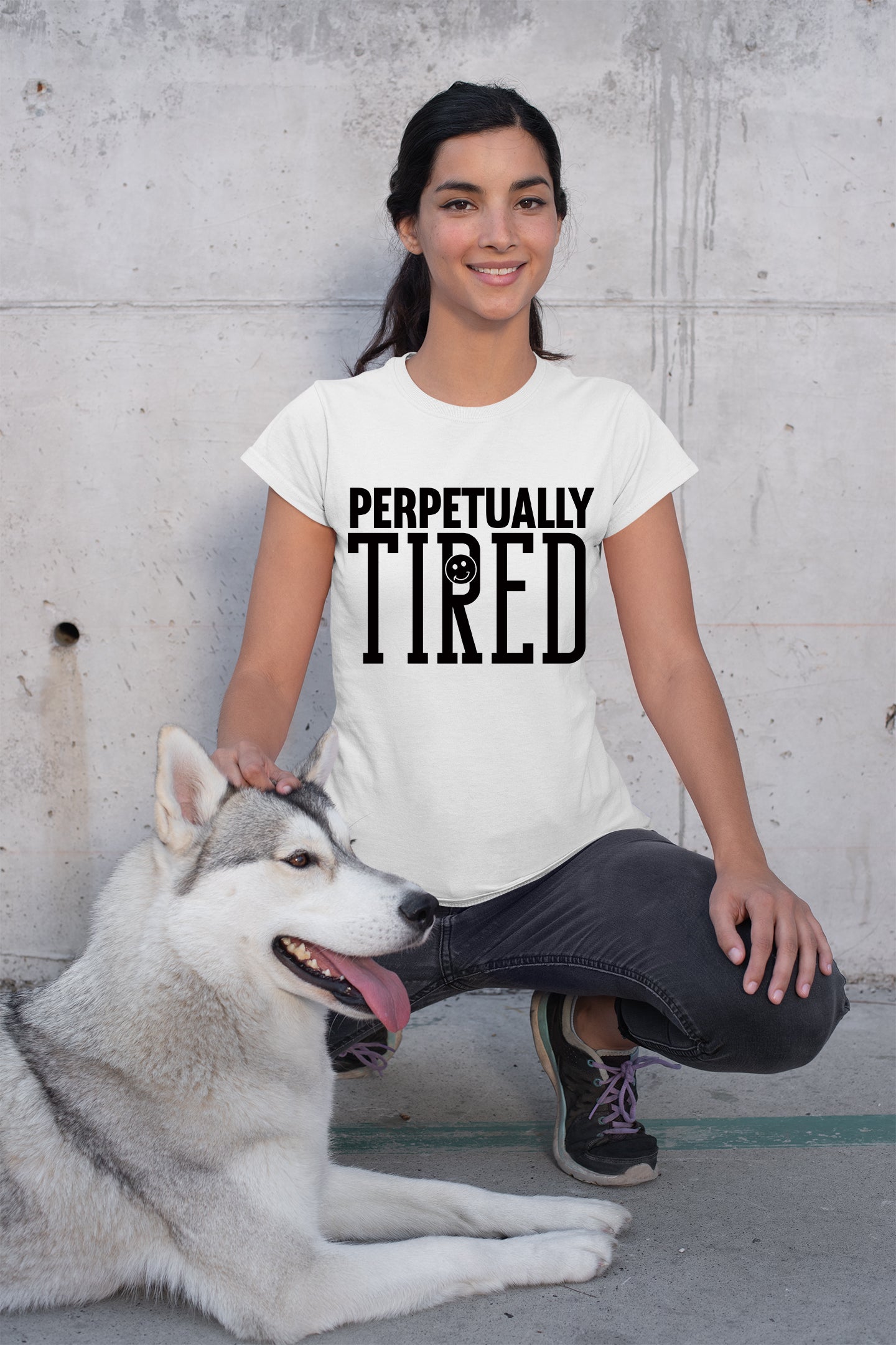 Perpeptually Tired-Embrace Why-Heavy Cotton Tee