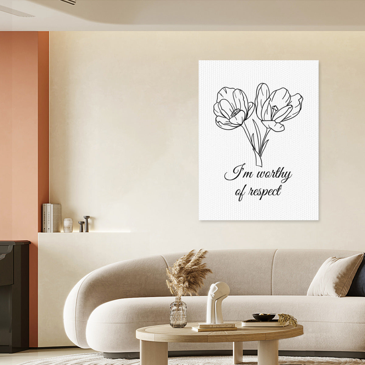 "I'm Worthy of Respect" Posters – Empower Your Self-Worth