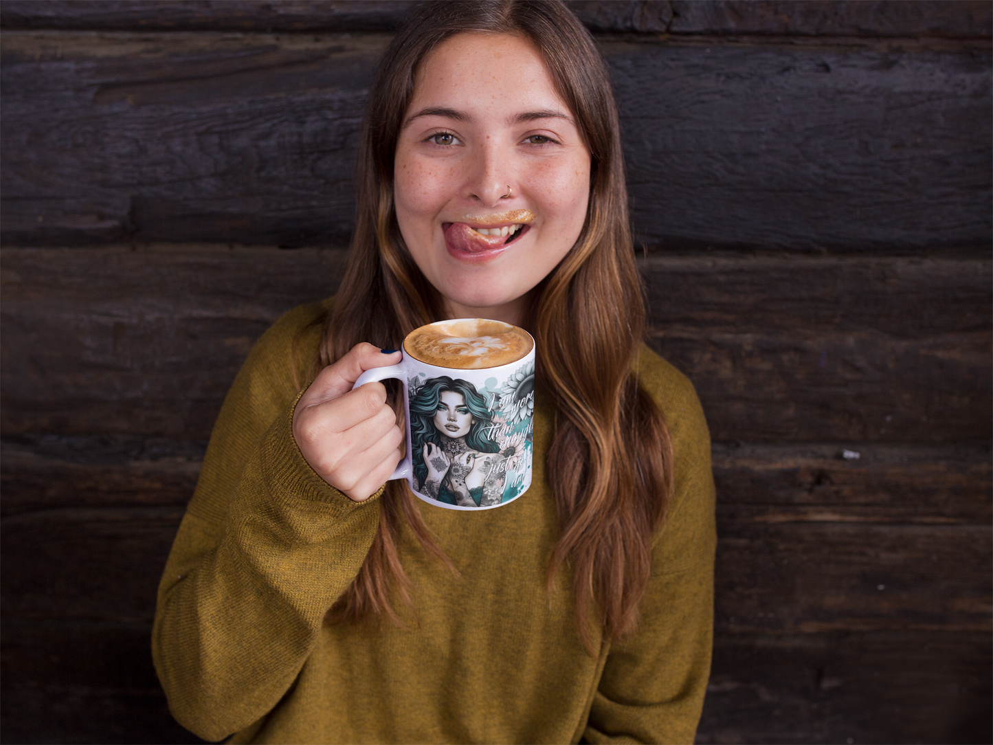 Iam more than Enough as iam Affirmations Mug, (11oz, 15oz)