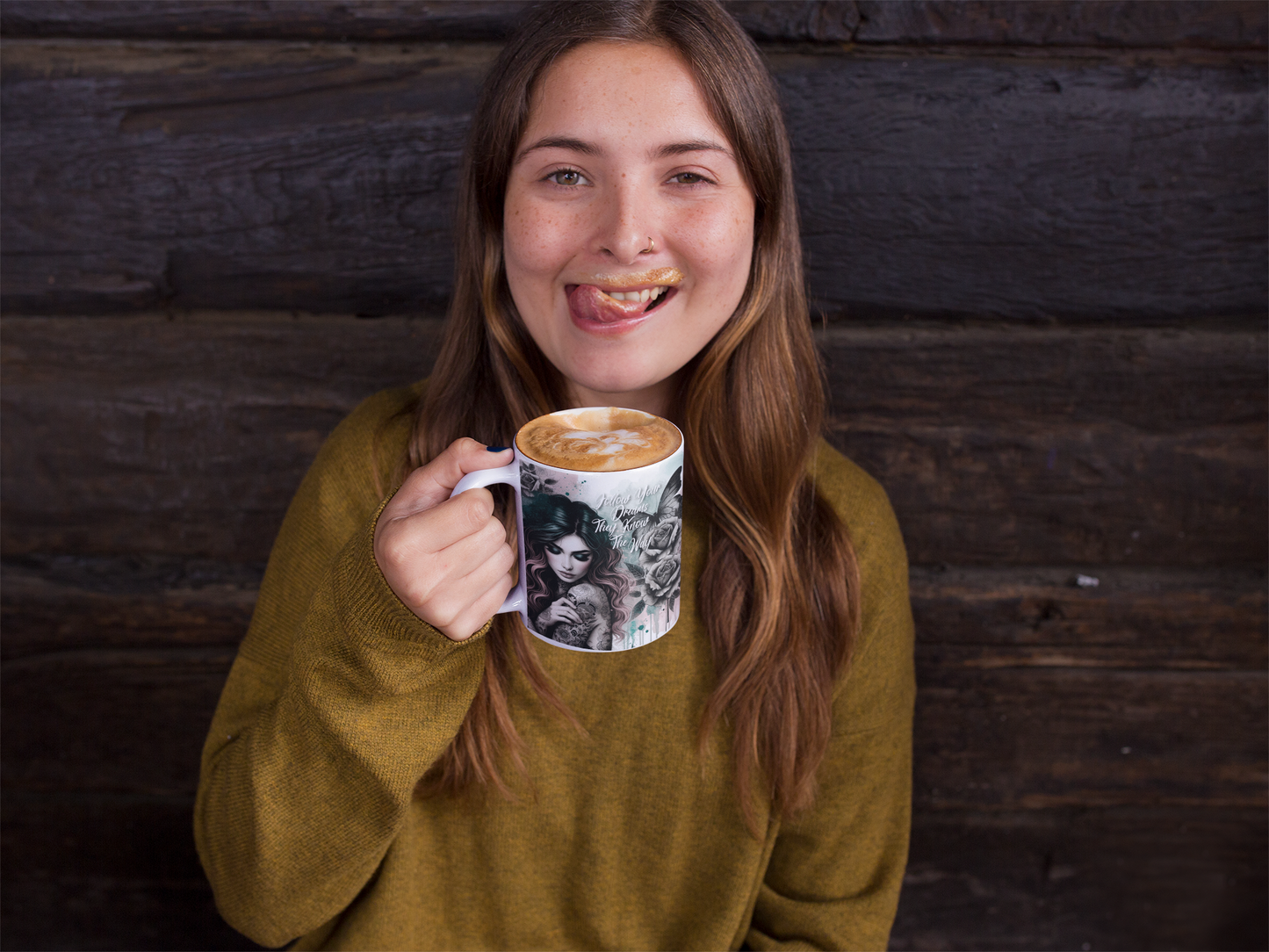 Follow your dreams they know the way limited Edition Mugs