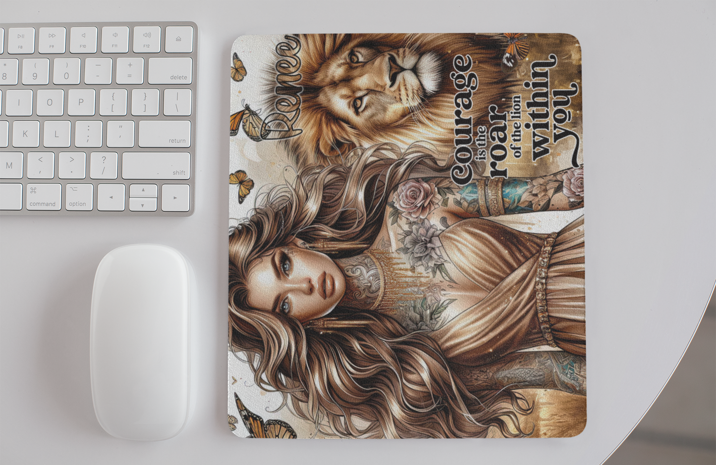 Courage within you-Customisable Desk Mats