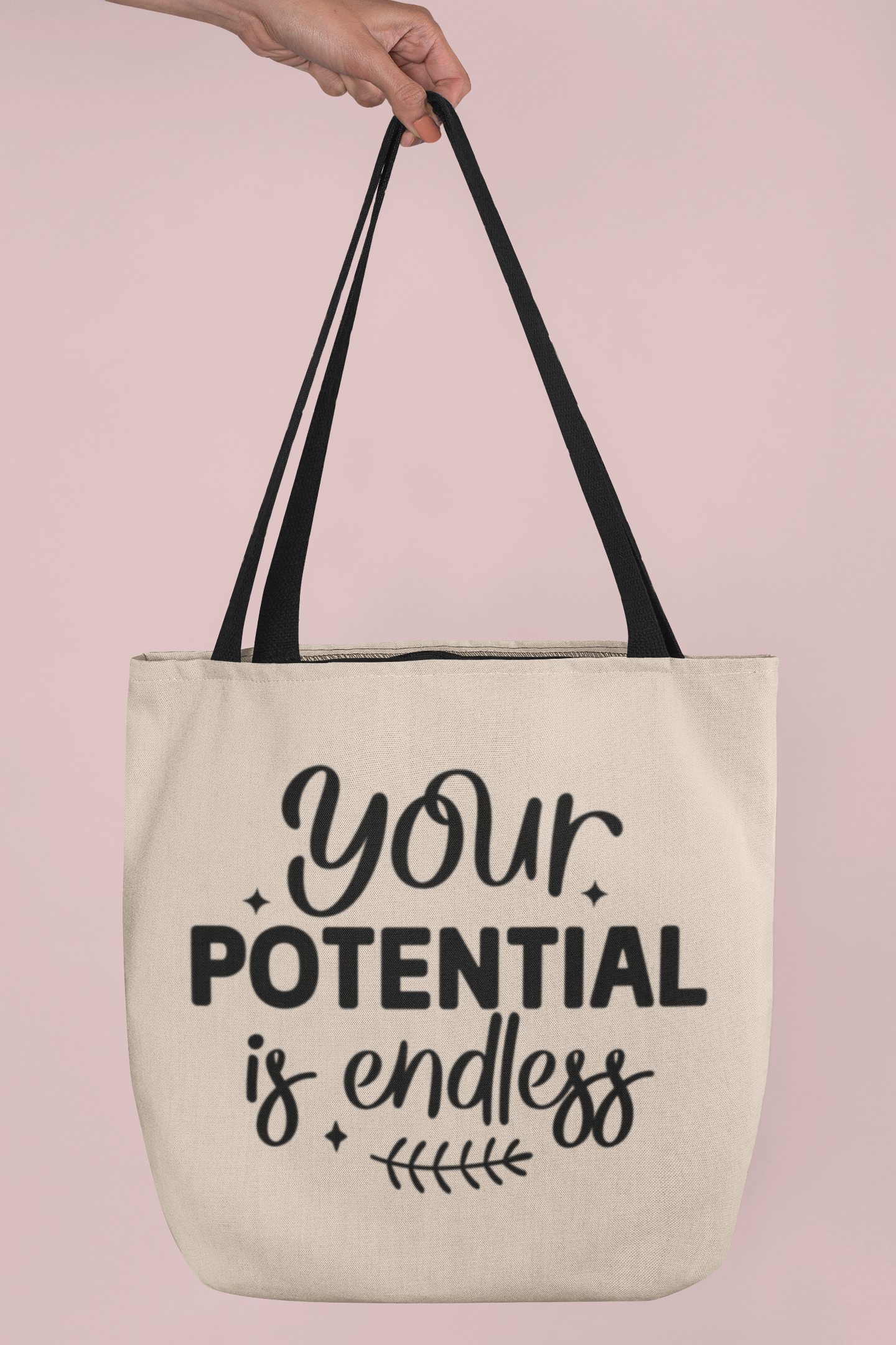 Your potential is endless Cotton Canvas Tote Bag