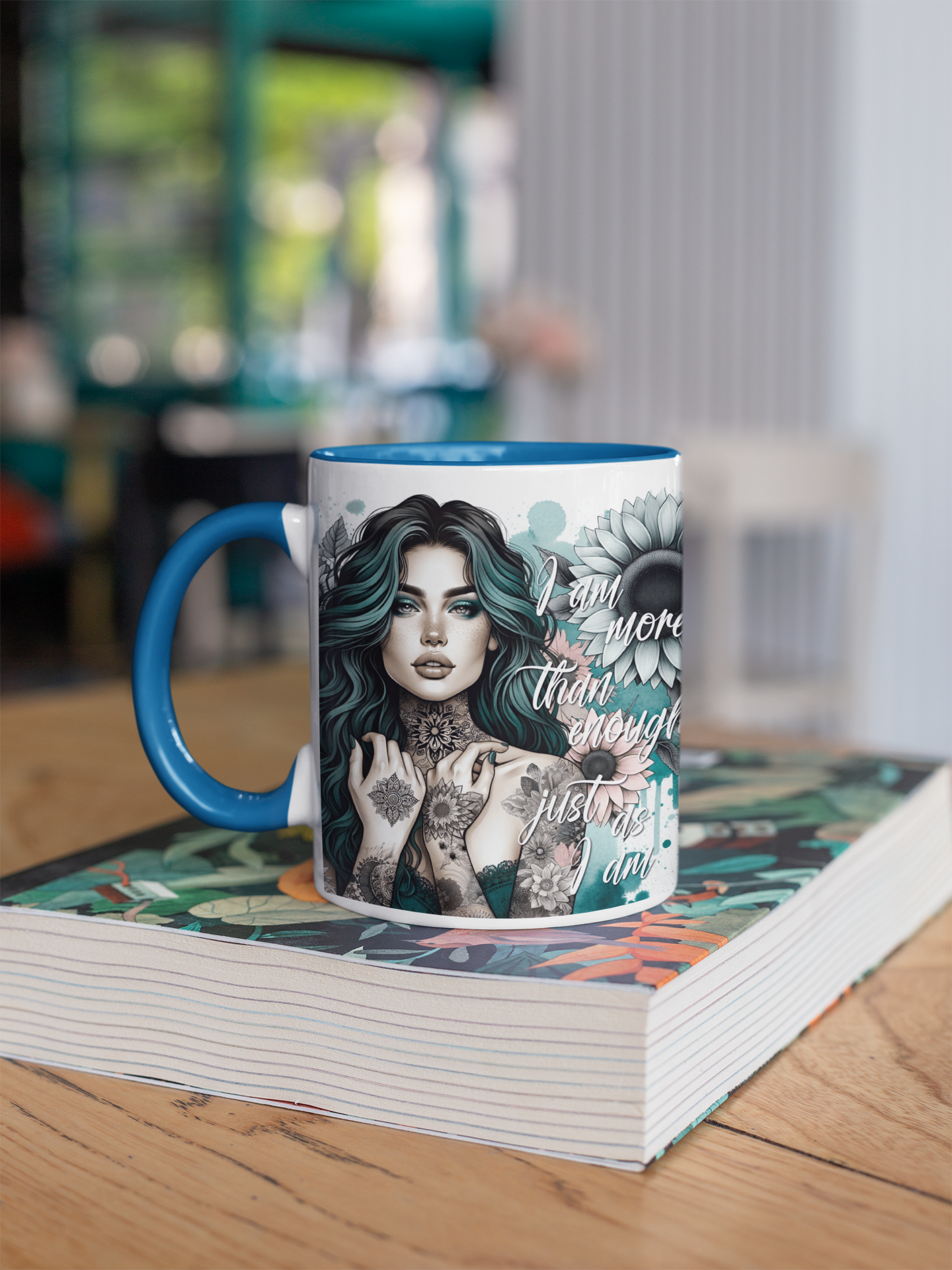 Iam more than Enough as iam Affirmations Mug, (11oz, 15oz)