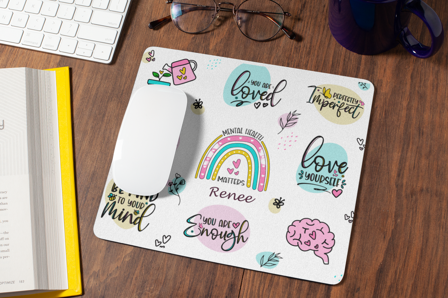 You are enough-Customisable Desk Mats